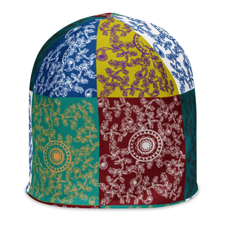 Olivier Industries ® Bohemian pattern Beanie mit Allover-Druck - Olivier Industries
