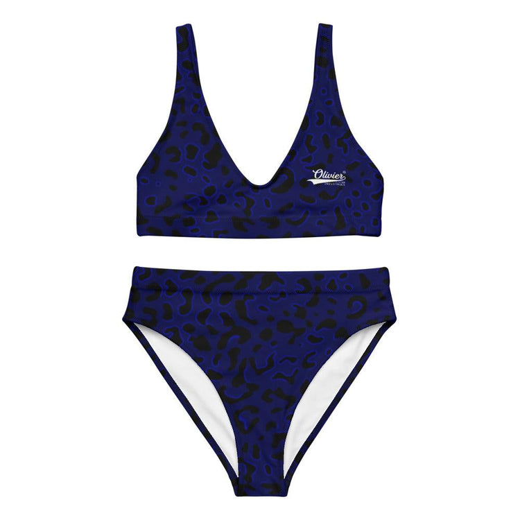 Olivier Industries ® Puma Pattern Recycled Allover High Waist Bikini - Olivier Industries