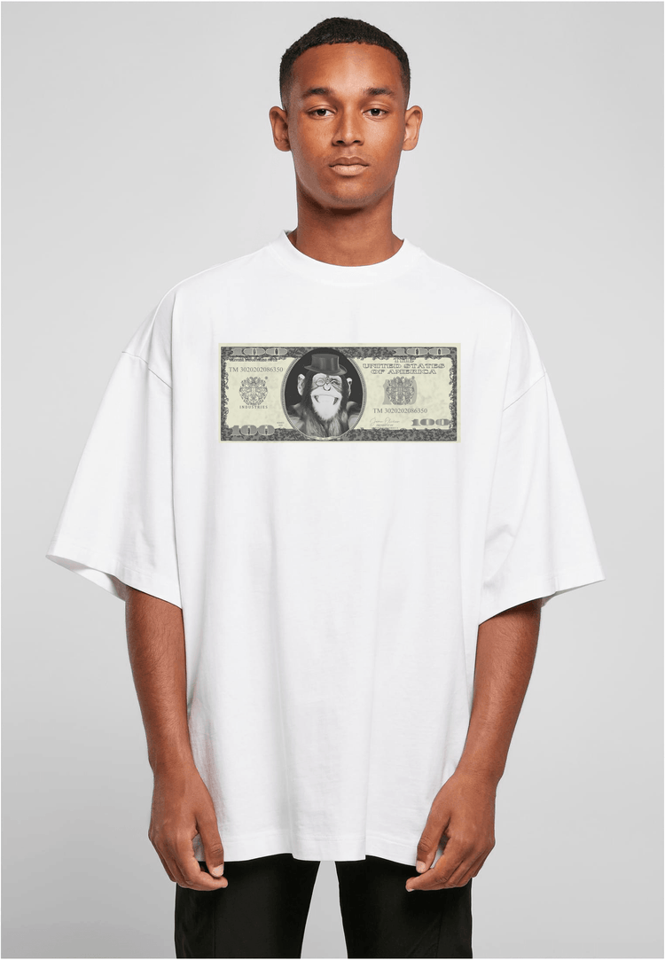Olivier Industries ® Dollar Bill Dollar Ape Huge Oversized unisex T-shirt - Olivier Industries ® Art & Apparel