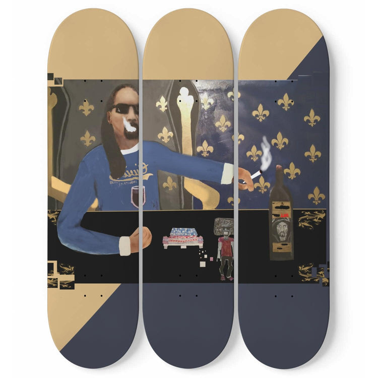Olivier Industries ® Life of a Rapper Wallart Skateboard