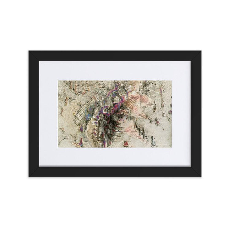 Olivier Industries judgement day Gerahmtes Poster auf mattem Papier - Olivier Industries ® Art & Apparel