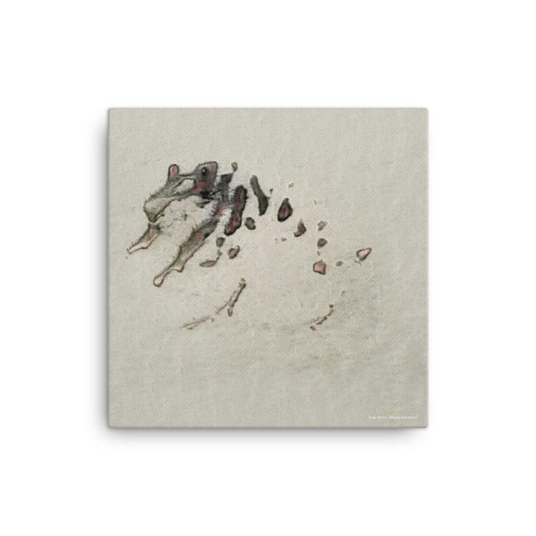 Olivier Industries - "Radioactive Banksy" art Print on Canvas - Olivier Industries ® Art & Apparel