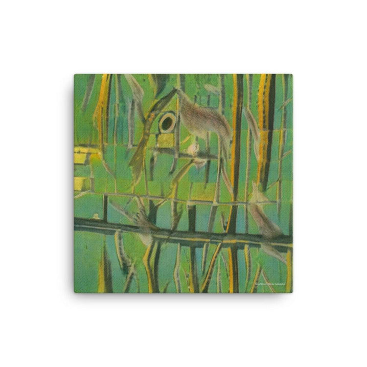 Olivier Industries - Bird in Zoo Art Print on Canvas - Olivier Industries ® Art & Apparel