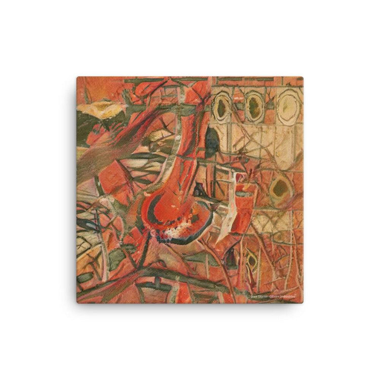 Olivier Industries - Rocket Love - Art print on canvas - Olivier Industries ® Art & Apparel