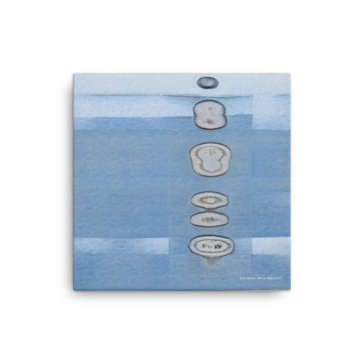Olivier Industries - Life under microscope - art print on canvas - Olivier Industries ® Art & Apparel