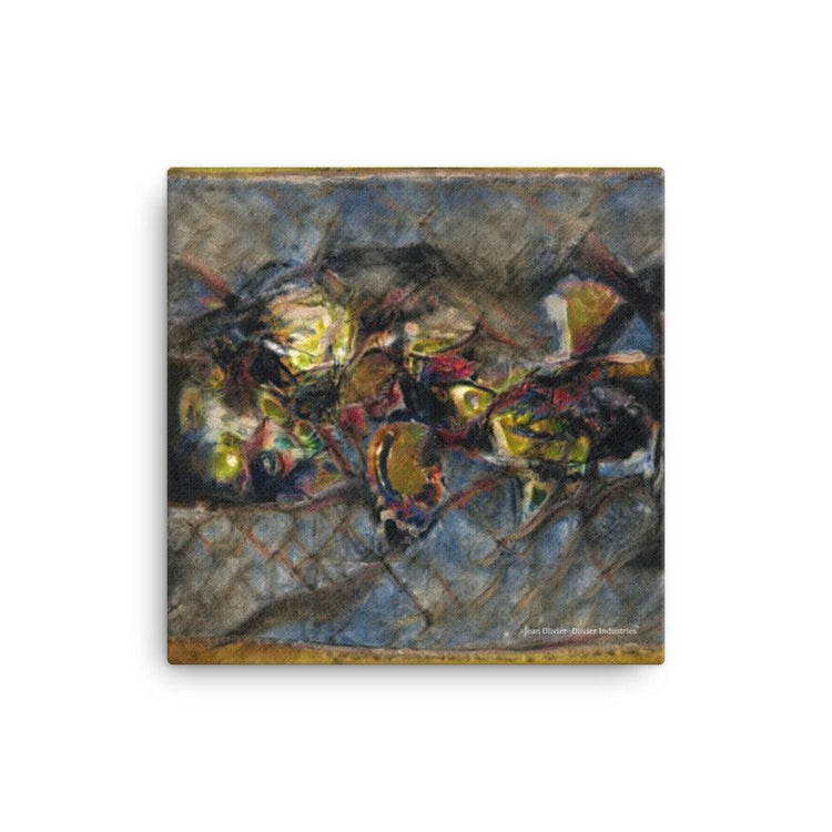 Olivier Industries - broken monster - art print on canvas - Olivier Industries ® Art & Apparel