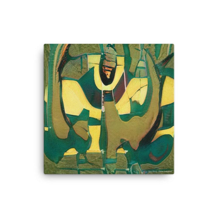Olivier Industries - Old Samurai - Art Print on Canvas - Olivier Industries ® Art & Apparel