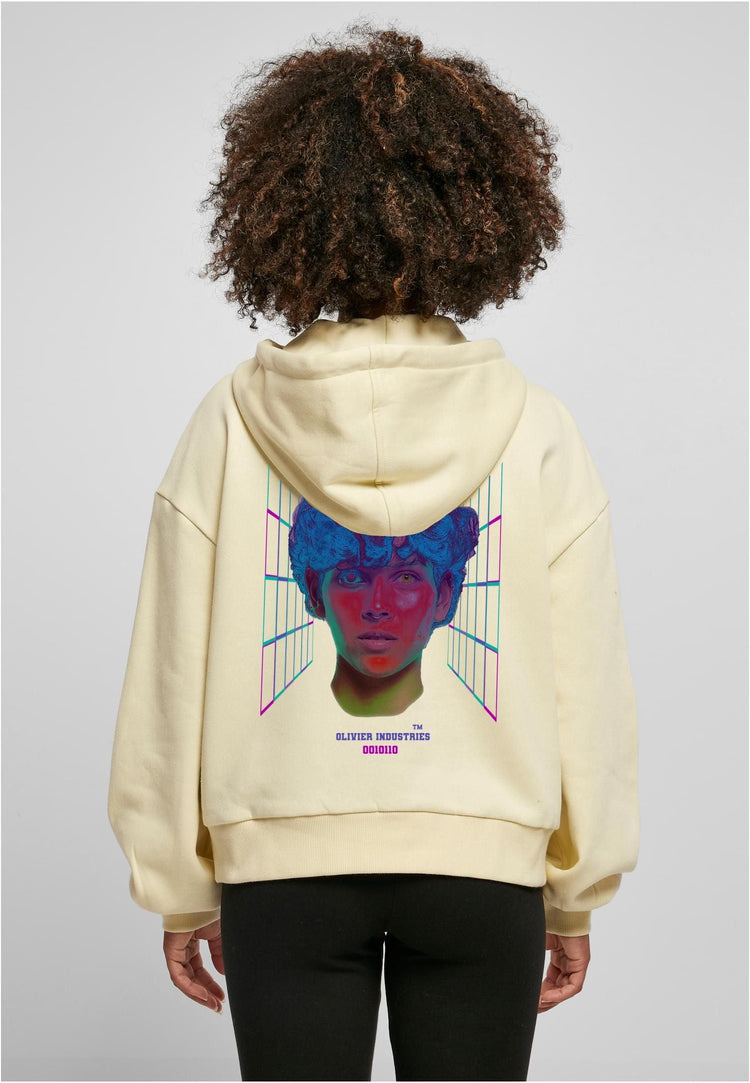 Olivier Industries ® Exit the Matrix - organic oversized Ladies Hoodie - Olivier Industries ® Art & Apparel