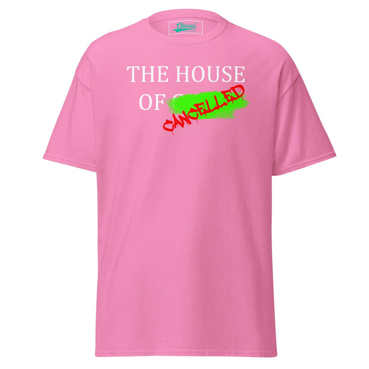 Olivier Industries ®Worldwide- The house of cancelled dirty grafitti classic men fitted T-shirt - Olivier Industries ® Art & Apparel