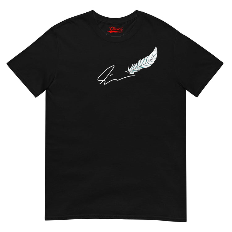 Olivier Industries TM Worldwide - Printed Fedder Signature unisex Tee - Olivier Industries ® Art & Apparel