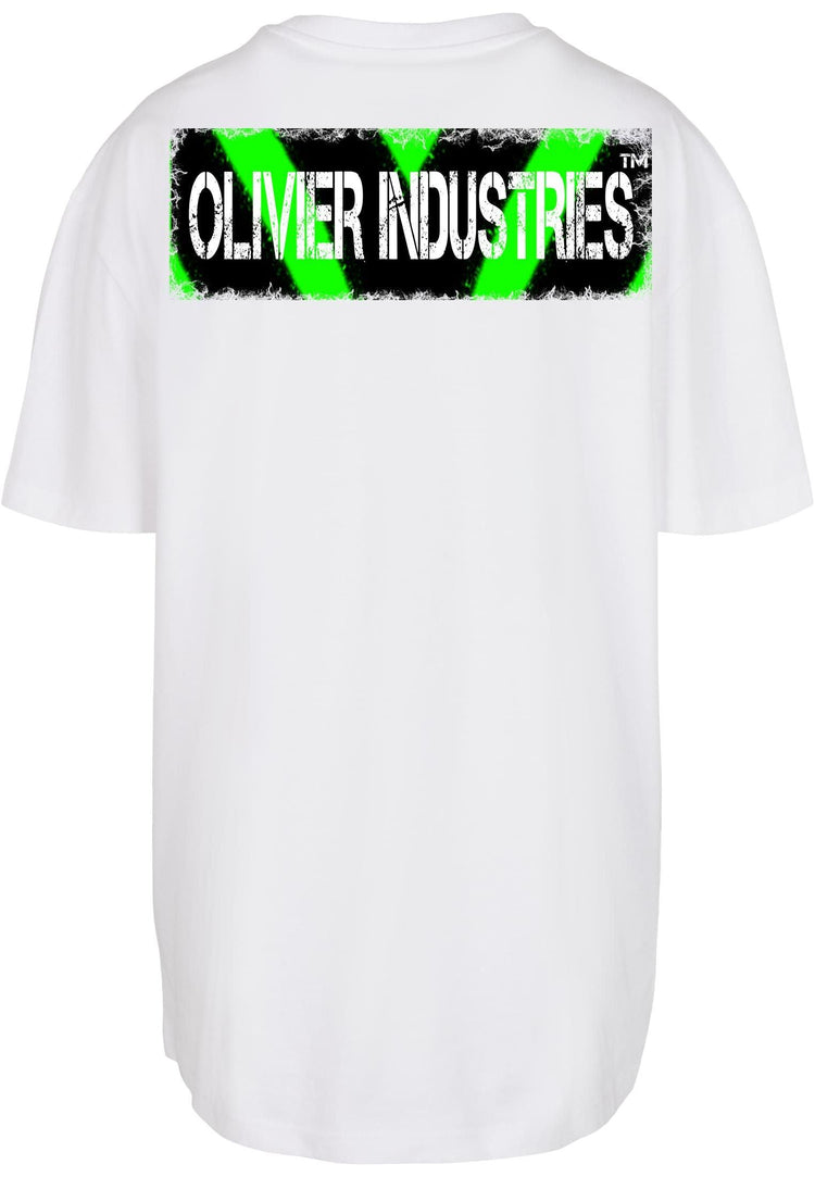 Olivier Industries ® Oversized - Olivier Industries back print Ladies Boyfriend Tee - Olivier Industries ® Art & Apparel