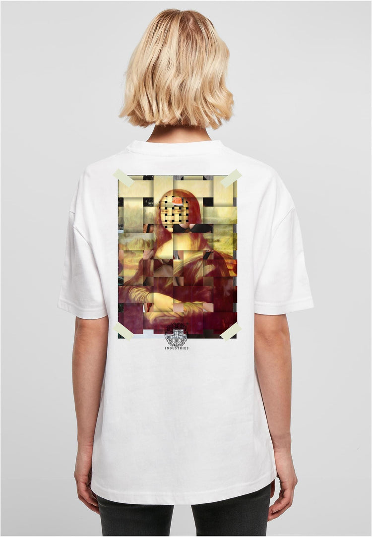 Olivier Industries ® Oversized- Mona Lisa secret Poster - Ladies Boyfriend Tee - Olivier Industries ® Art & Apparel