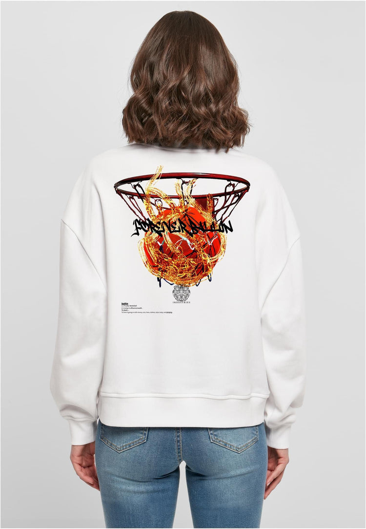 Olivier Industries ® Forever Ballin woman oversized Sweatshirt - Olivier Industries ® Art & Apparel