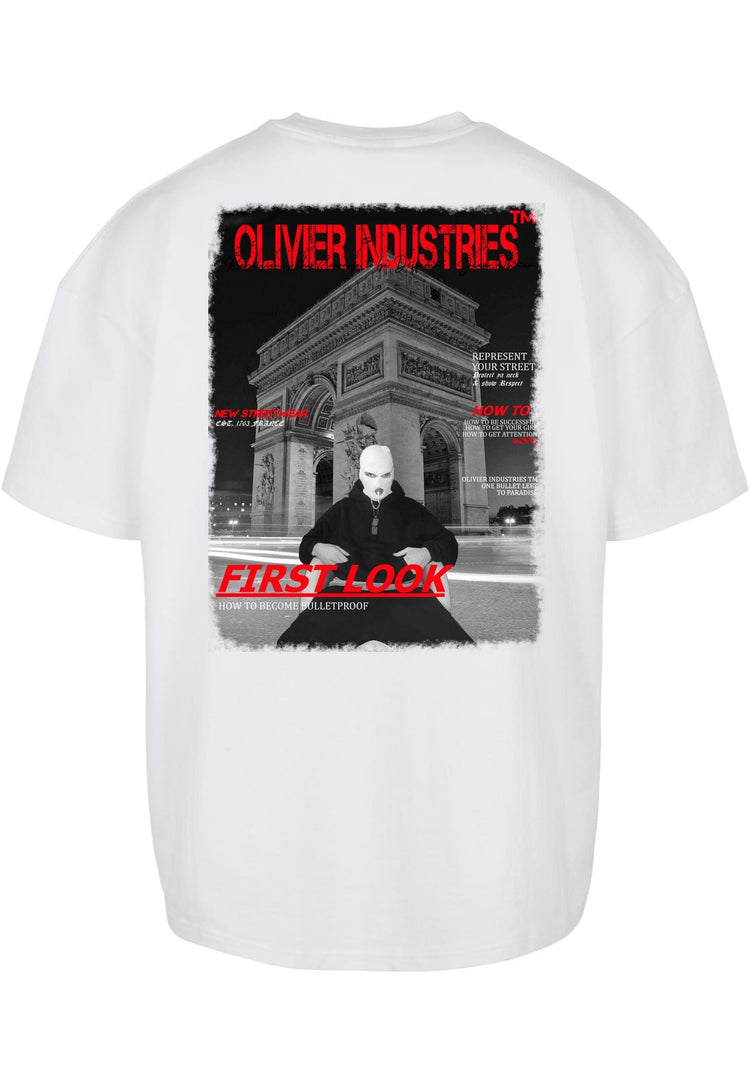 Olivier Industries ® Magazine heavy Oversized Box Tee - Olivier Industries ® Art & Apparel
