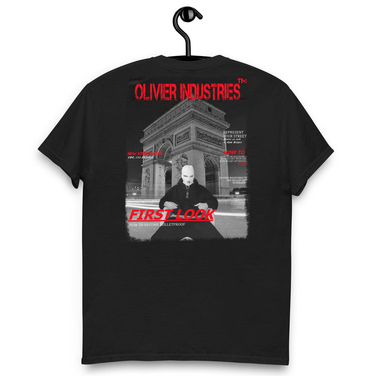 Olivier Industries TM Worldwide - Fashion Magazine - embroidery dif. colors classic fit tee - Olivier Industries ® Art & Apparel