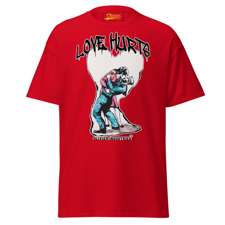 Olivier Industries TM Worldwide - Love Hurts classic fit Tee - Olivier Industries ® Art & Apparel
