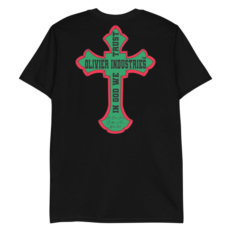 Olivier Industries TM Worldwide - In god we Trust classic fit tee - Olivier Industries ® Art & Apparel