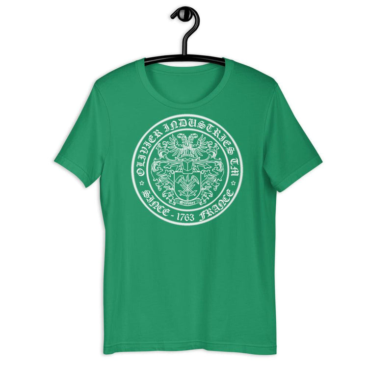 Olivier Industries ® 1763 France Official Logo unisex Kurzärmeliges Unisex-T-Shirt - Olivier Industries