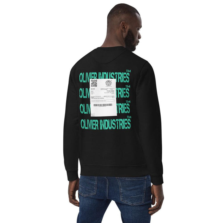 Olivier Industries TM Worldwide - unisex organic cotton packing slip Sweatshirt - Olivier Industries ® Art & Apparel