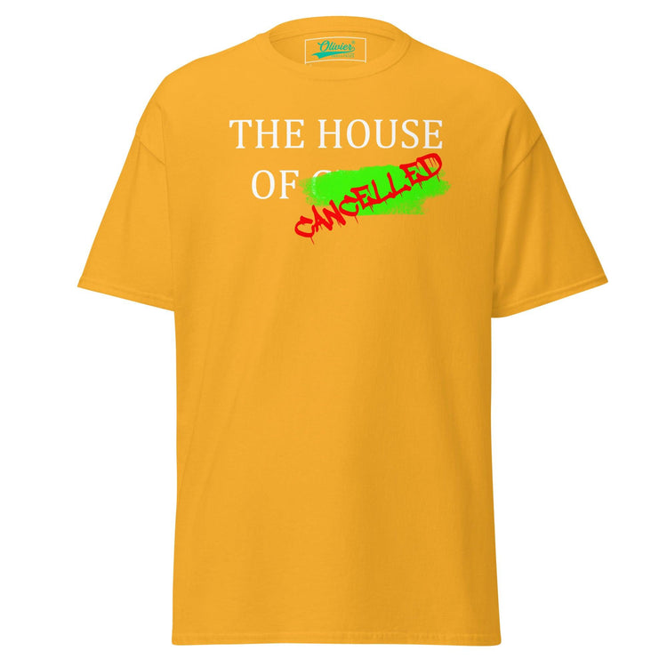Olivier Industries ®Worldwide- The house of cancelled dirty grafitti classic men fitted T-shirt - Olivier Industries ® Art & Apparel