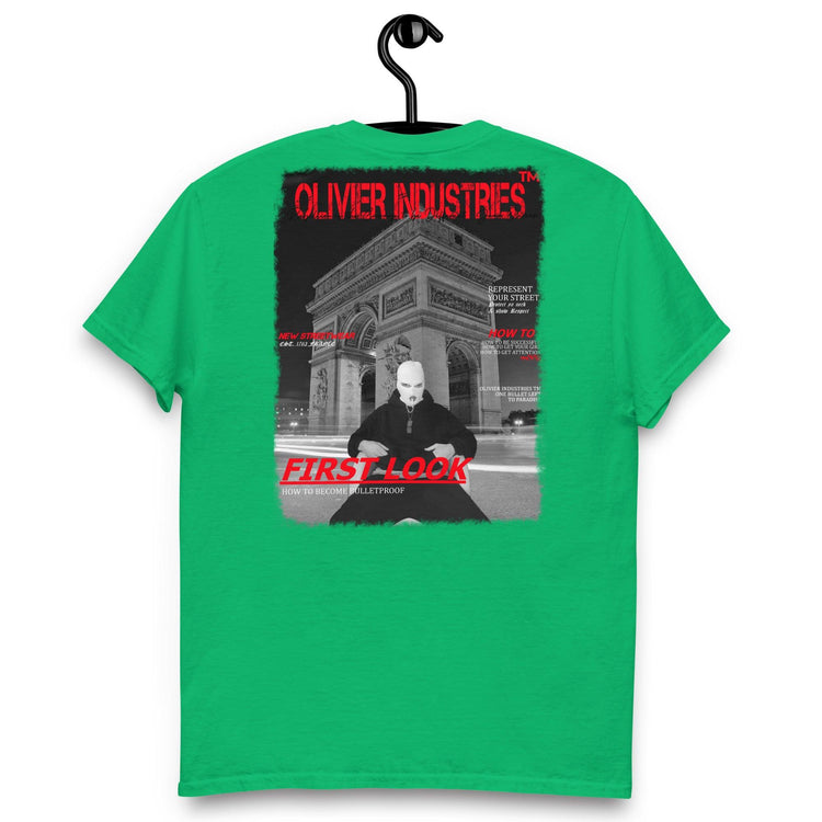 Olivier Industries TM Worldwide - Fashion Magazine - embroidery dif. colors classic fit tee - Olivier Industries ® Art & Apparel