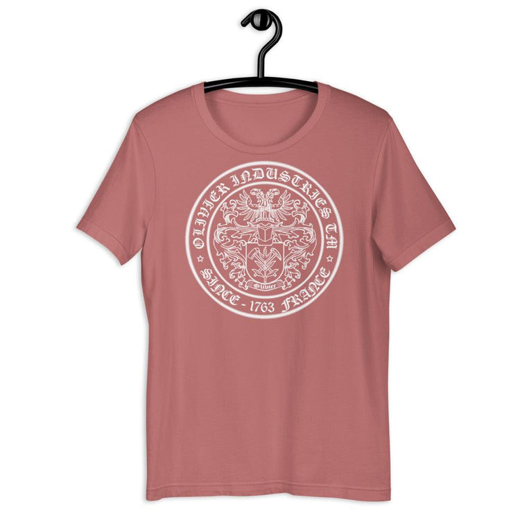 Olivier Industries ® 1763 France Official Logo unisex Kurzärmeliges Unisex-T-Shirt - Olivier Industries