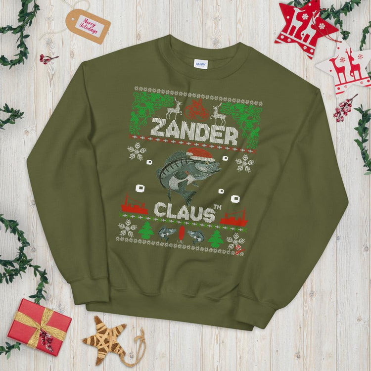 Zander Claus Pullover - Zander Claus TM das Original Zander Claus Pullover - Olivier Industries ® Art & Apparel