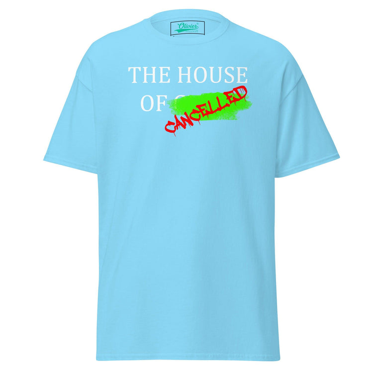 Olivier Industries ®Worldwide- The house of cancelled dirty grafitti classic men fitted T-shirt - Olivier Industries ® Art & Apparel