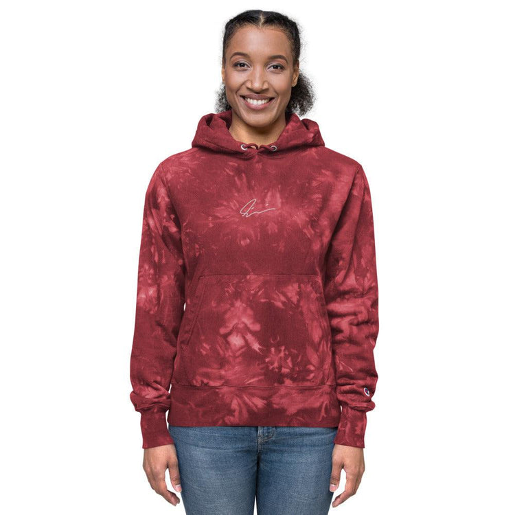 Olivier Industries ® Signature Embroidery Champion USA Tie Dye Unisex Hoodie - Olivier Industries ® Art & Apparel