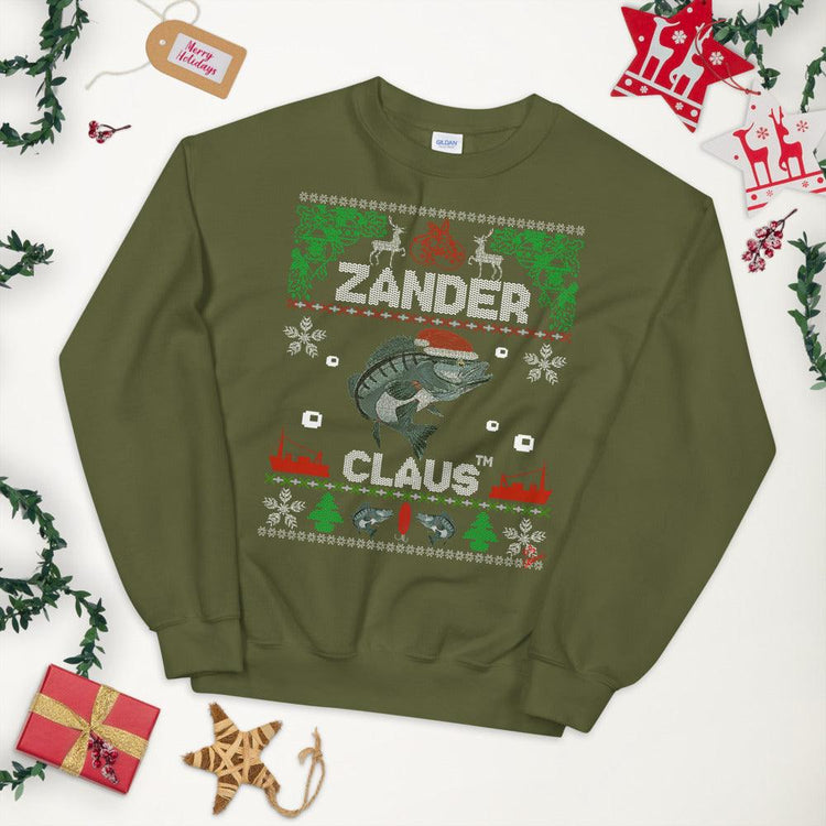 Zander Claus Pullover - Zander Claus TM das Original Zander Claus Pullover - Olivier Industries ® Art & Apparel