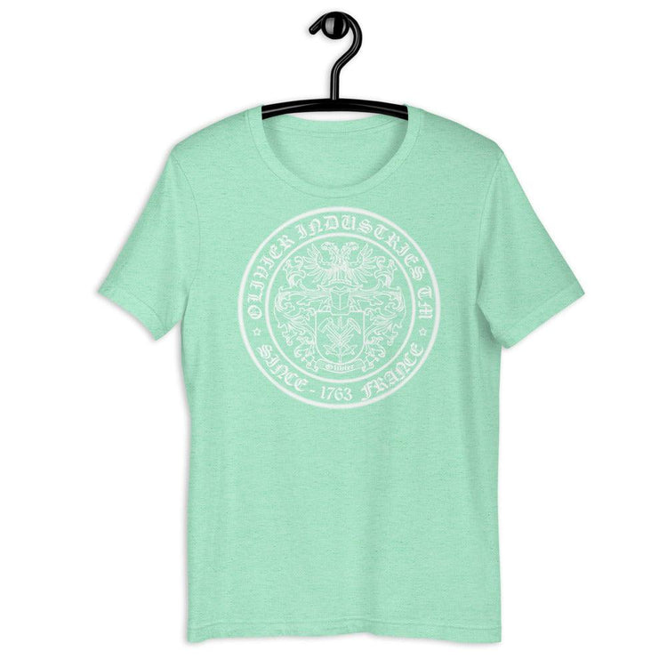 Olivier Industries ® 1763 France Official Logo unisex Kurzärmeliges Unisex-T-Shirt - Olivier Industries
