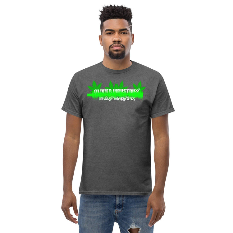 Olivier Industries TM Worldwide Deathrowrecords NFT - B - Real Cover of the high times unisex T-shirt - Olivier Industries ® Art & Apparel