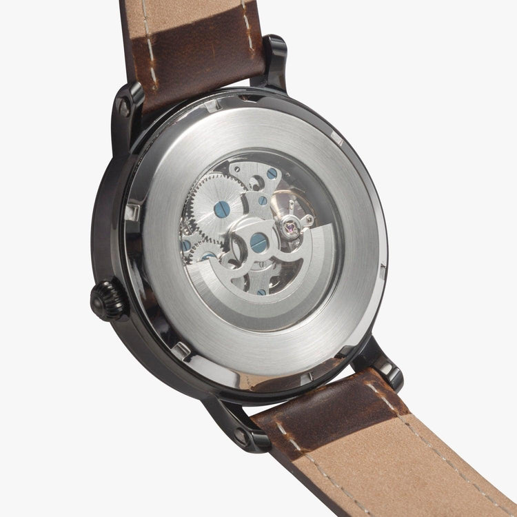 157. 46mm Unisex Automatic Watch(Black) - Olivier Industries ® Art & Apparel