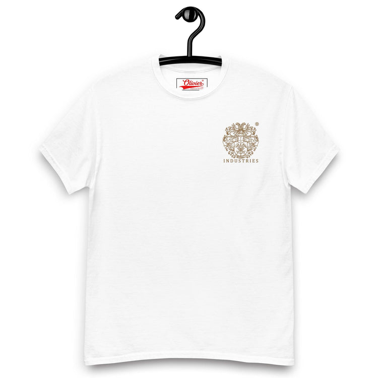 Olivier Industries TM Worldwide - Fashion Magazine - embroidery dif. colors classic fit tee - Olivier Industries ® Art & Apparel