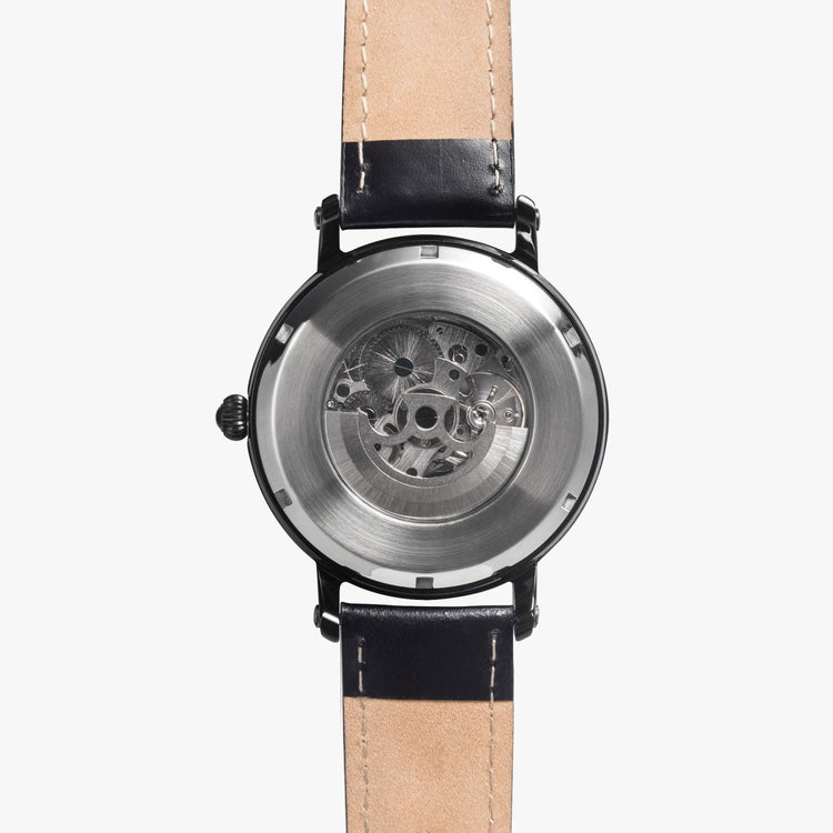 157. 46mm Unisex Automatic Watch(Black) - Olivier Industries ® Art & Apparel