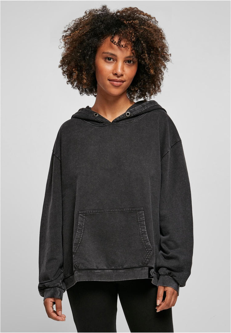 Olivier Industries Acid washed woman oversized Hoodie - Olivier Industries ® Art & Apparel
