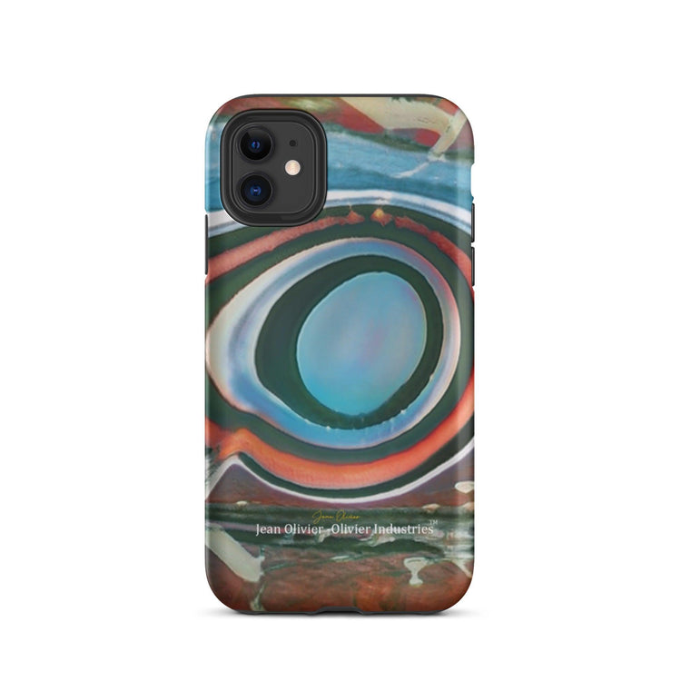 Olivier Industries - Rain Drops - Art Print on Hardcase für iPhone -Handyhülle - Olivier Industries ® Art & Apparel