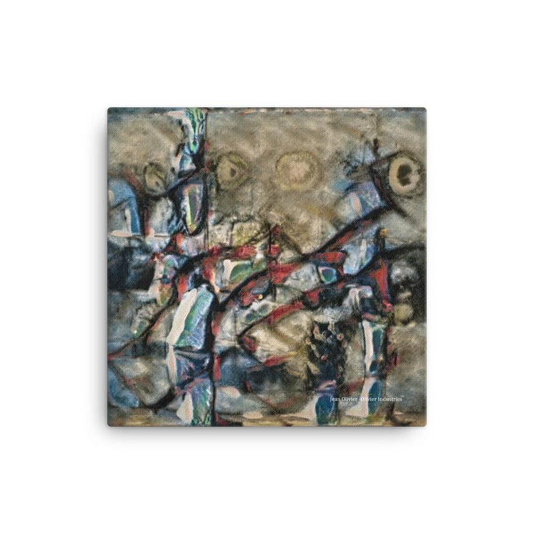 Olivier Industries - Parrot - Art Print on Canvas - Olivier Industries ® Art & Apparel