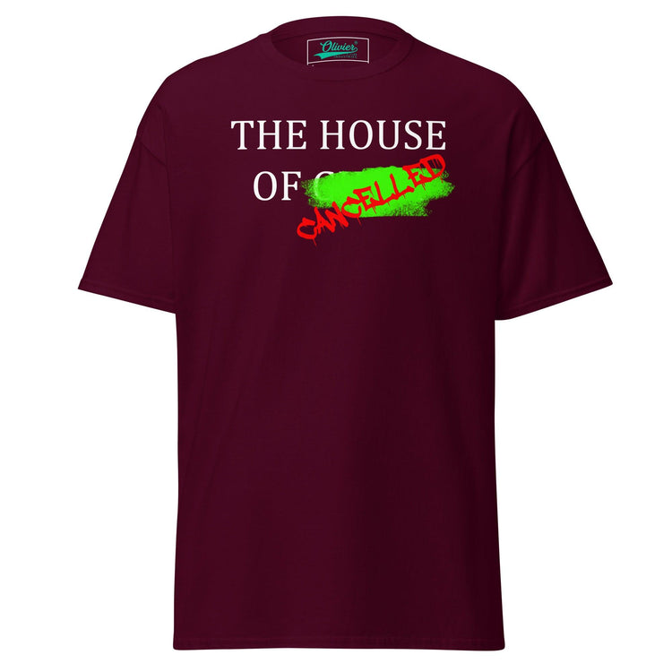 Olivier Industries ®Worldwide- The house of cancelled dirty grafitti classic men fitted T-shirt - Olivier Industries ® Art & Apparel