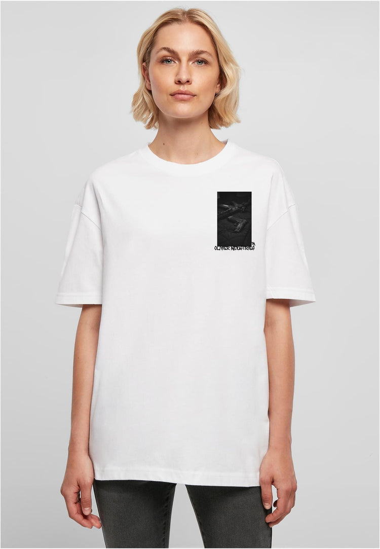 Olivier Industries ® Oversized- Weapons - Ladies Boyfriend Tee - Olivier Industries ® Art & Apparel