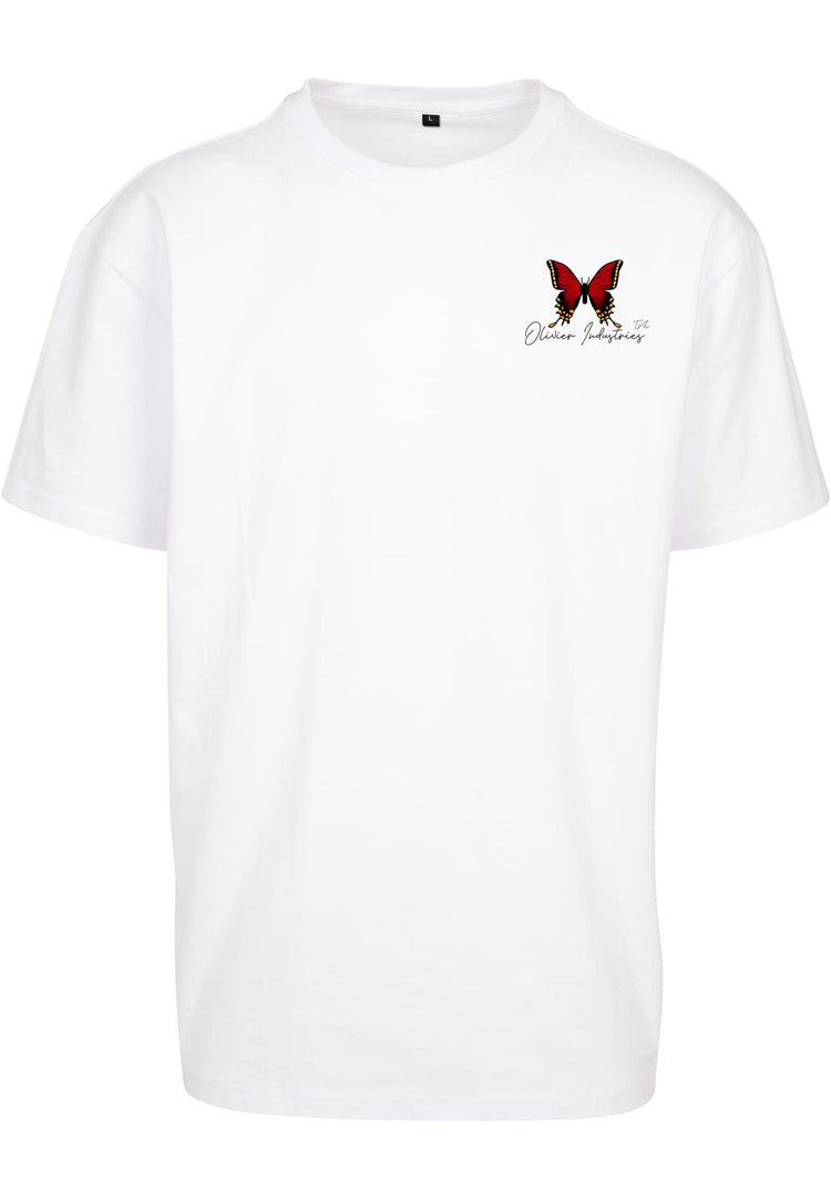 Olivier Industries ®Blue Rose oversized Men Tee - Olivier Industries ® Art & Apparel