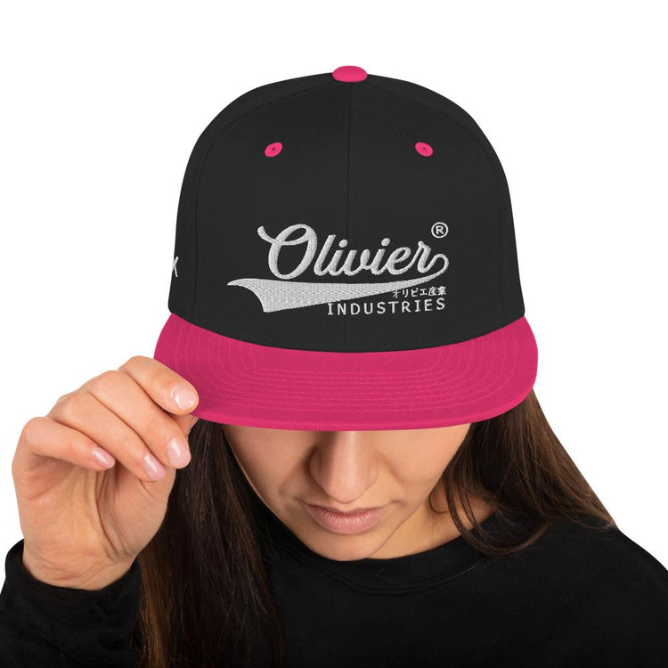 Olivier Industries ® Japanese Logo Snapback Hat - Olivier Industries
