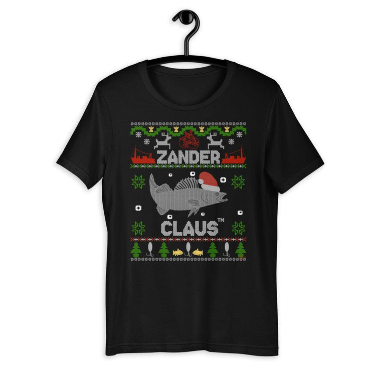Zander Claus T-shirt das Original mit Signatur und Logoschrift im Nacken Zander Claus ® Kurzärmeliges Unisex-T-Shirt - Olivier Industries