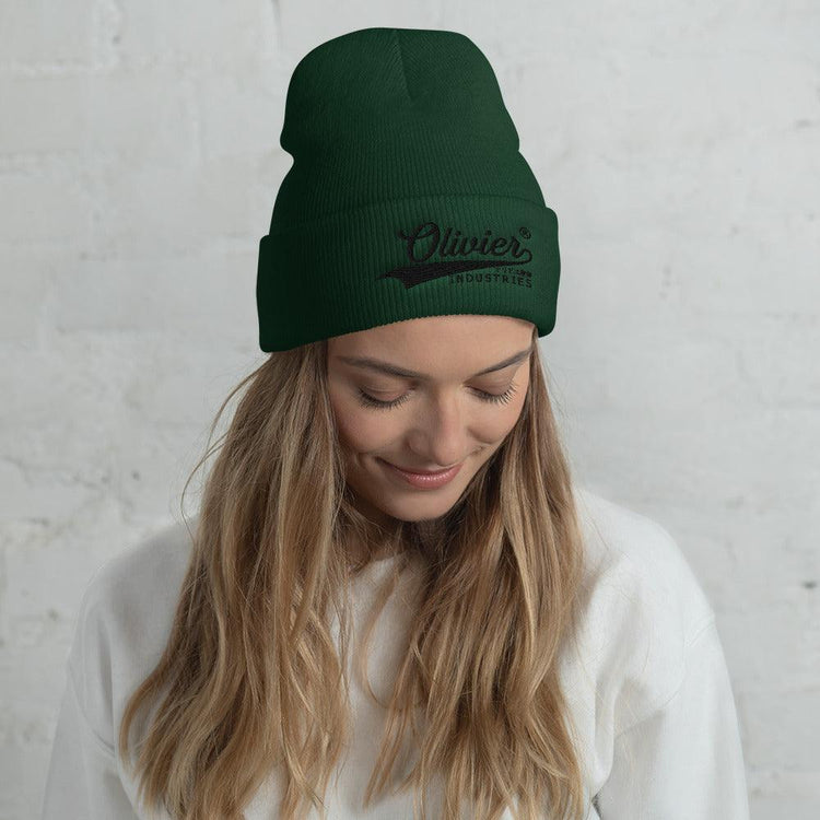 Olivier Industries ® officially japanese Logo embroidered on Beanie - Olivier Industries