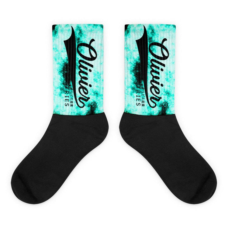 Olivier Industries ® mystical color Japanese Logo Fusion Socks - Olivier Industries