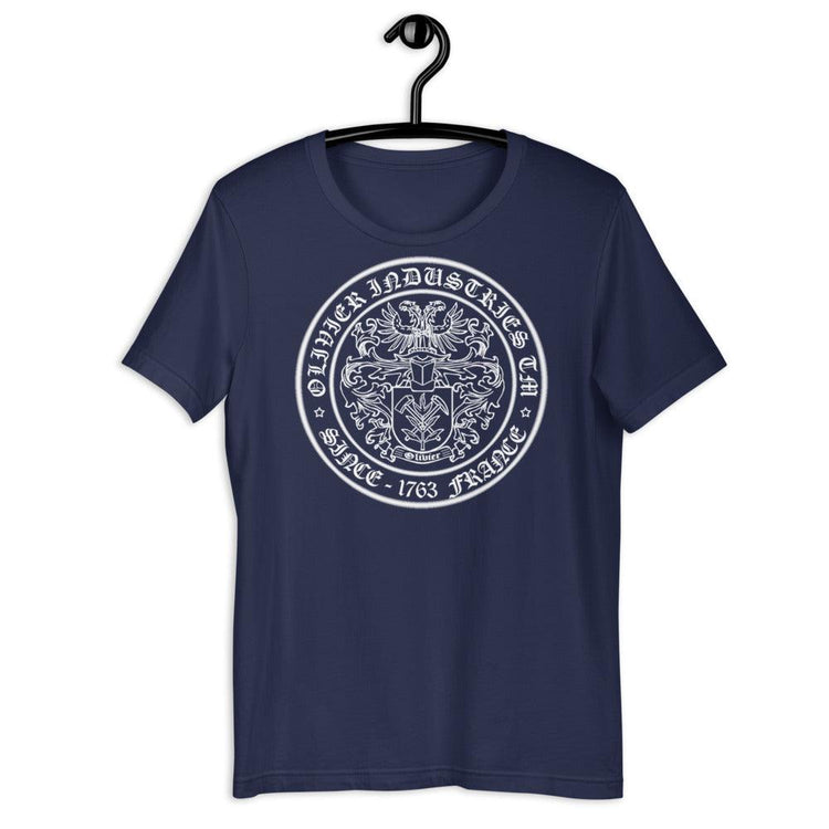 Olivier Industries ® 1763 France Official Logo unisex Kurzärmeliges Unisex-T-Shirt - Olivier Industries