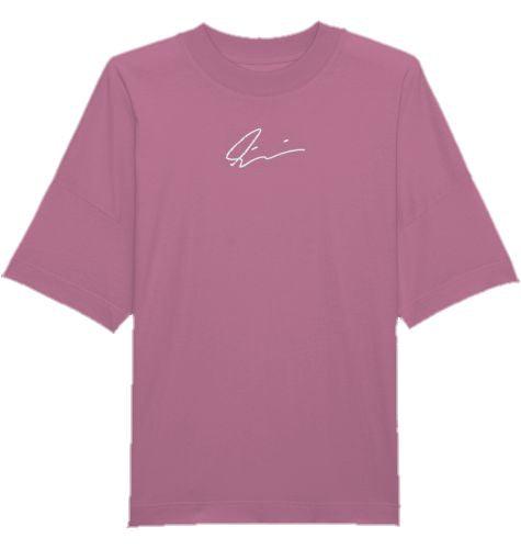 OLivier Industries ® Embroidery Signature on Oversized Organic unisex Tee - Olivier Industries ® Art & Apparel