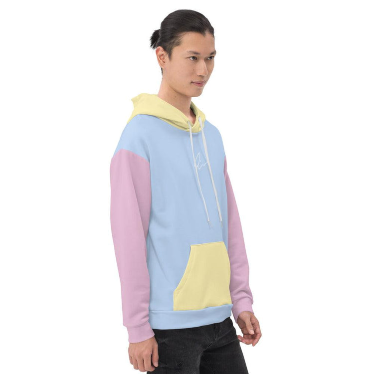 Olivier Industries TM Worldwide - Pattern Pastellcolors handmade Unisex Hoodie - Olivier Industries ® Art & Apparel