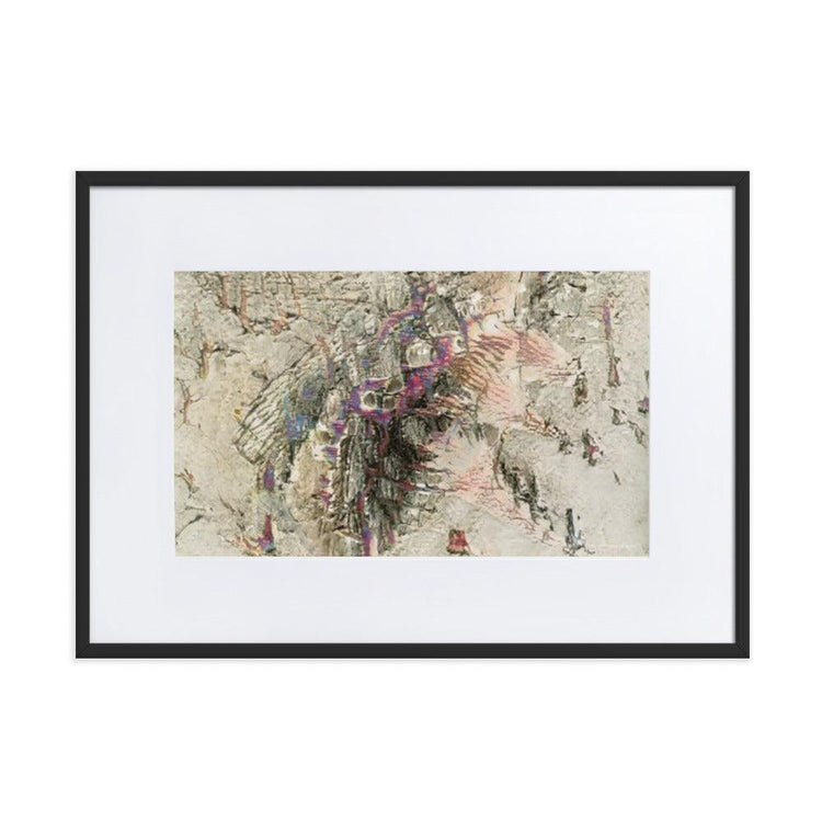 Olivier Industries judgement day Gerahmtes Poster auf mattem Papier - Olivier Industries ® Art & Apparel