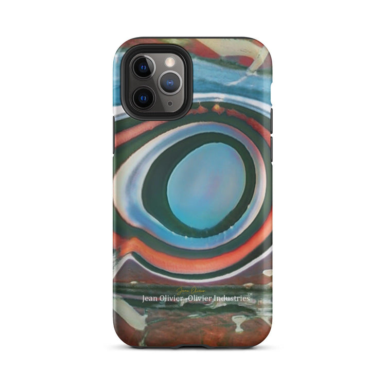 Olivier Industries - Rain Drops - Art Print on Hardcase für iPhone -Handyhülle - Olivier Industries ® Art & Apparel